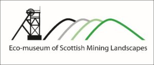 Eco-Museum of Scottish Mining Landscapes logo.